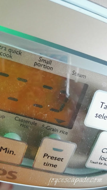 Rice Cooker Chicken and Mushroom Rice - Joy 'N' Escapade