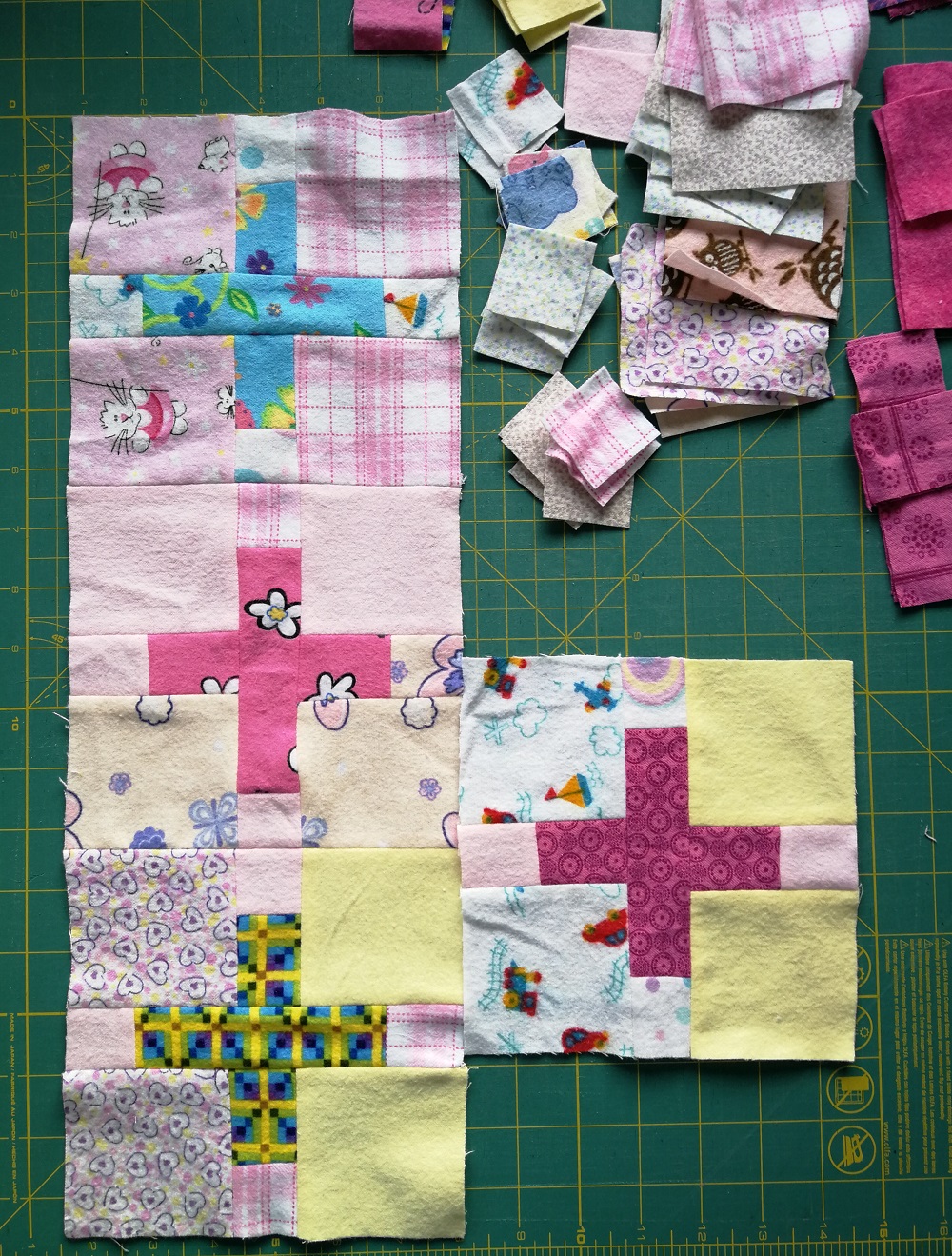 Quilting & Learning What a Combo! First Week of Comfort Quilt QAL