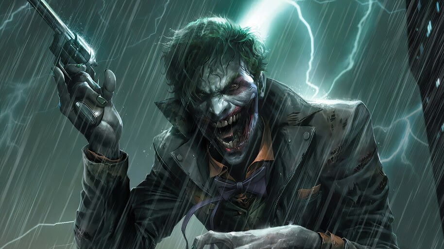 Joker, Evil, Laugh, 4K, 6.2105 Wallpaper