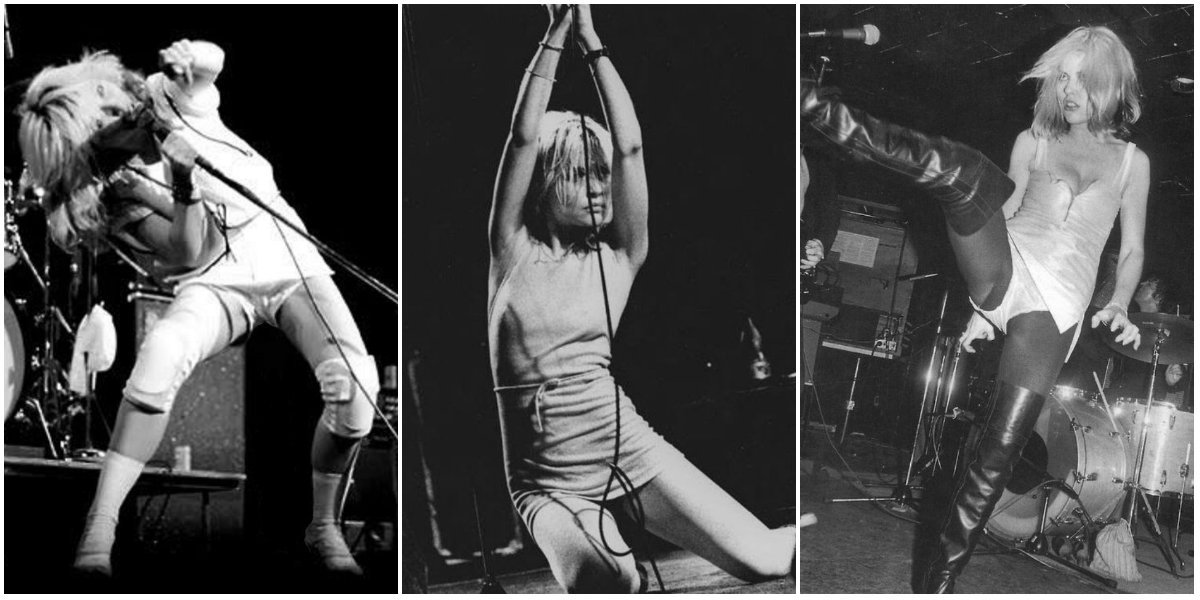 30 Hottest Photographs of Debbie Harry on Stage From the Mid-1970s.