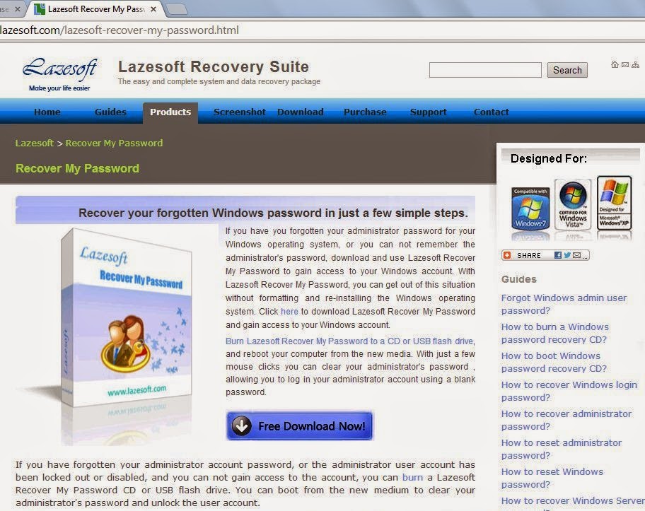 Descargar Lazesoft Recovery Suite Home Edition