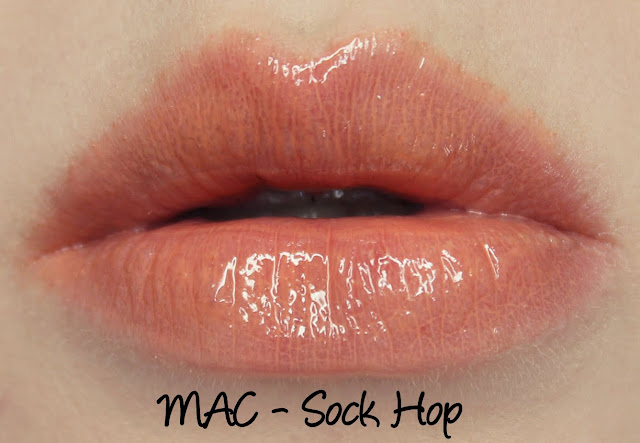 MAC Monday: Heatherette - Sock Hop Lipglass Swatches & Review