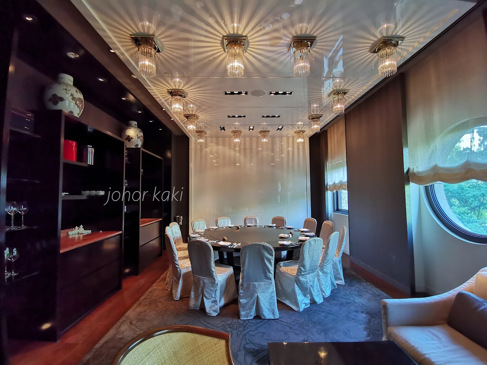 Mandarin Oriental Ya Ge. One Michelin Star Fine Chinese Restaurant in Taipei 雅閣 Tony Johor Kaki