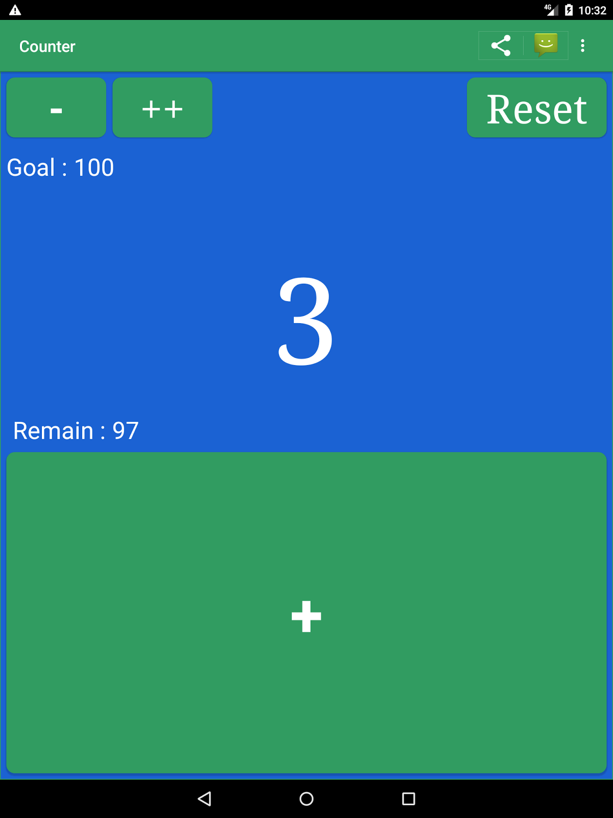 Android Click Counter With Goal Free Clicker , Tally Counter
