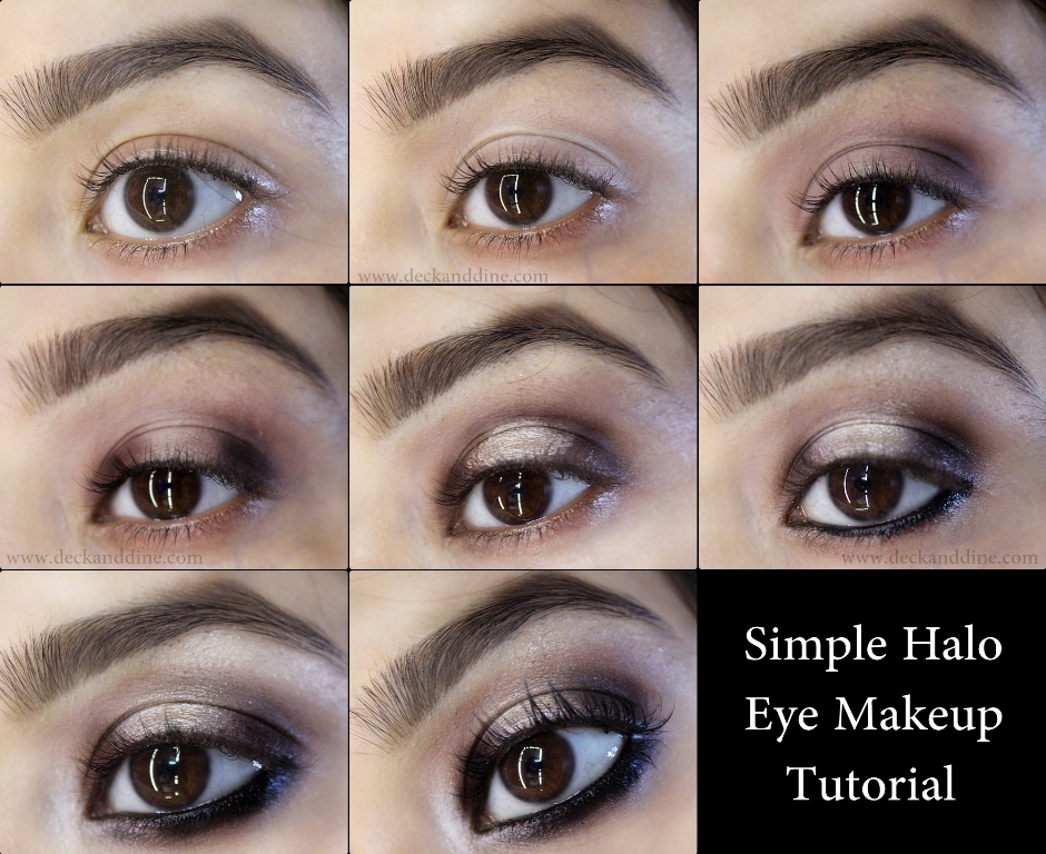 Simple Halo Eye Makeup Tutorial with Step by Step Pictures Deck and Dine