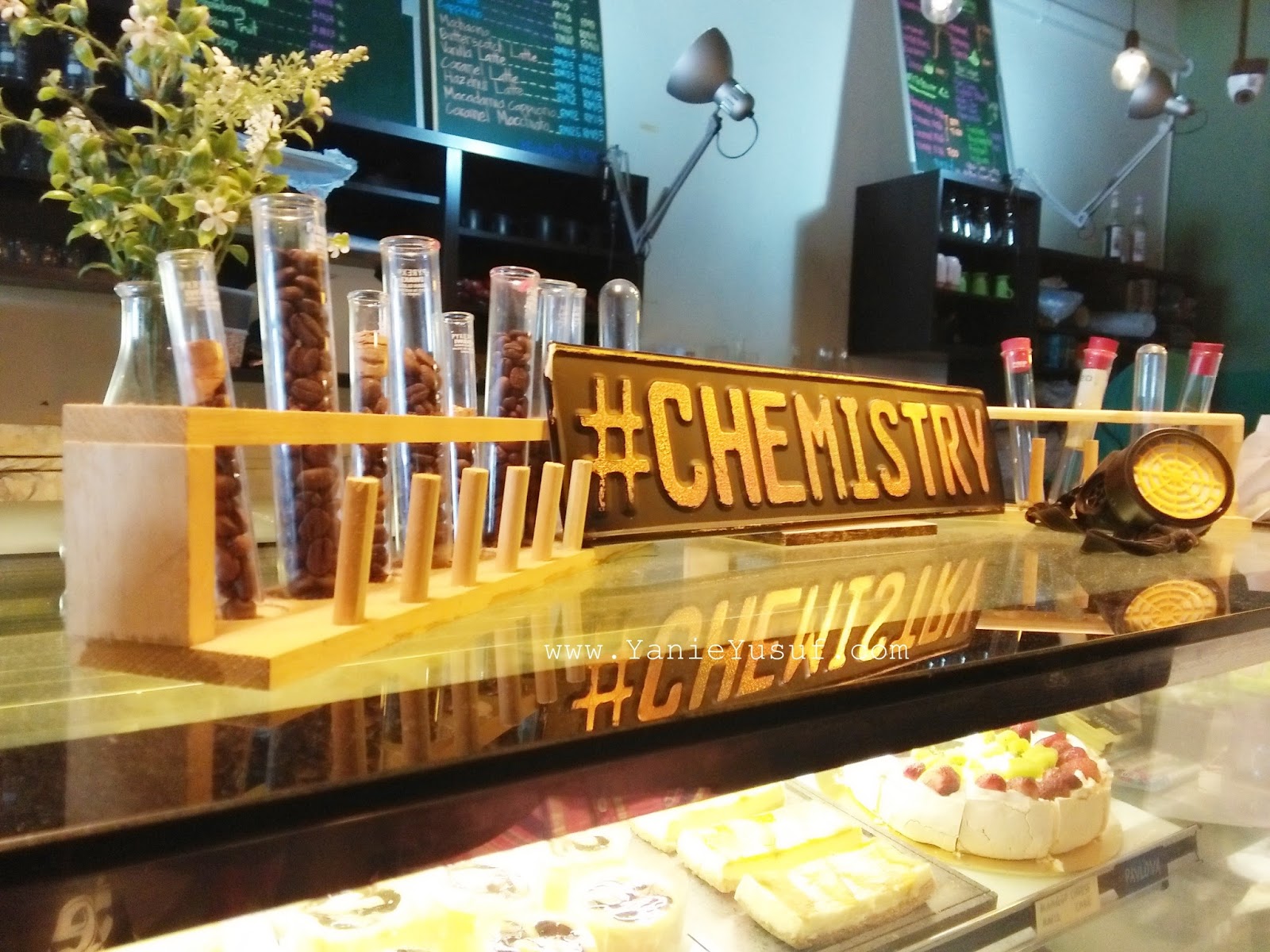 YanieYusuf Chemistry Lab Cafe