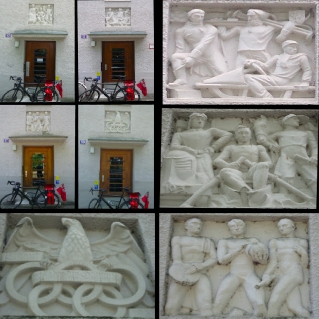 Nazi reliefs in Augsburg