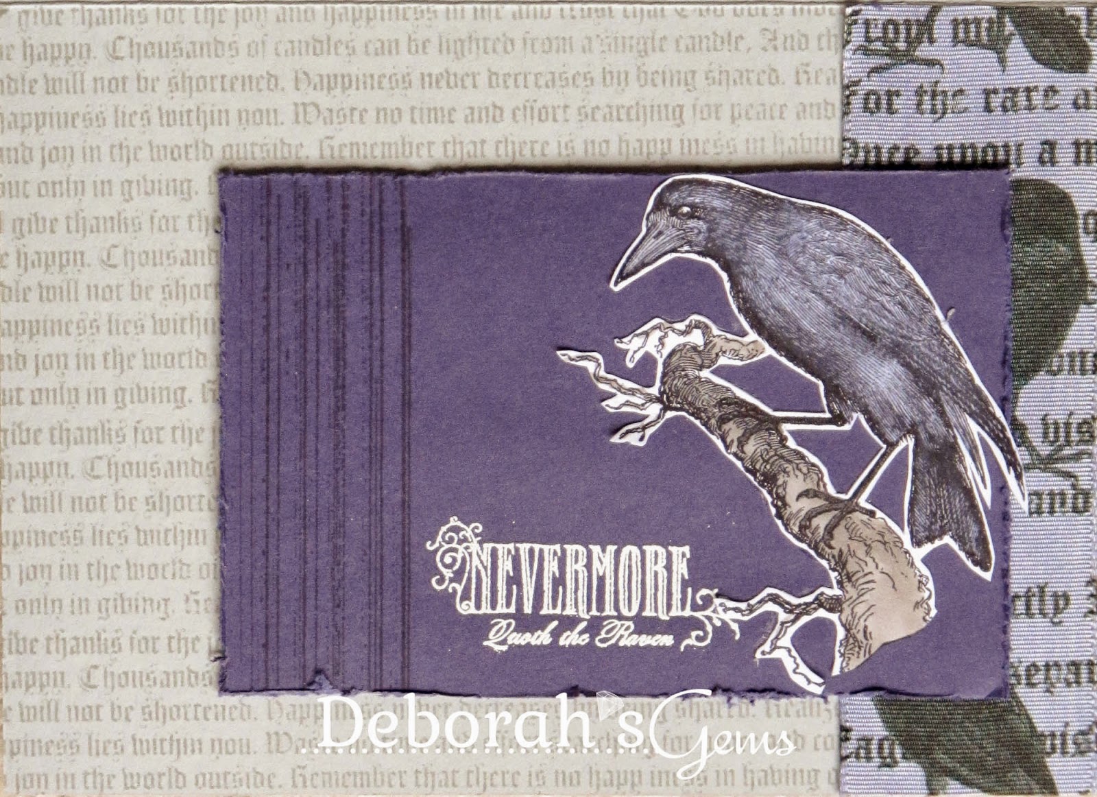 Nevermore - photo by Deborah Frings - Deborah's Gems
