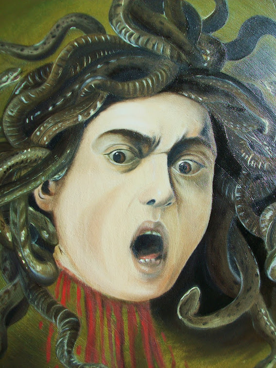 Falsi d'autore: copia Testa di Medusa del Caravaggio