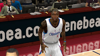 NBA 2K13 Jamal Crawford Cyber Face Mod