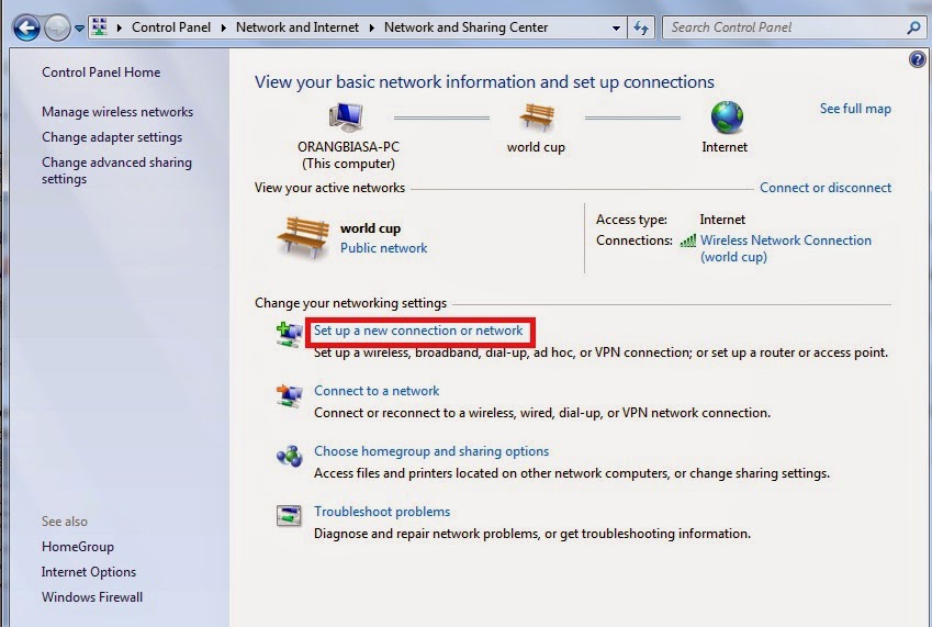Cara Membuat Wireless LAN Di Windows
