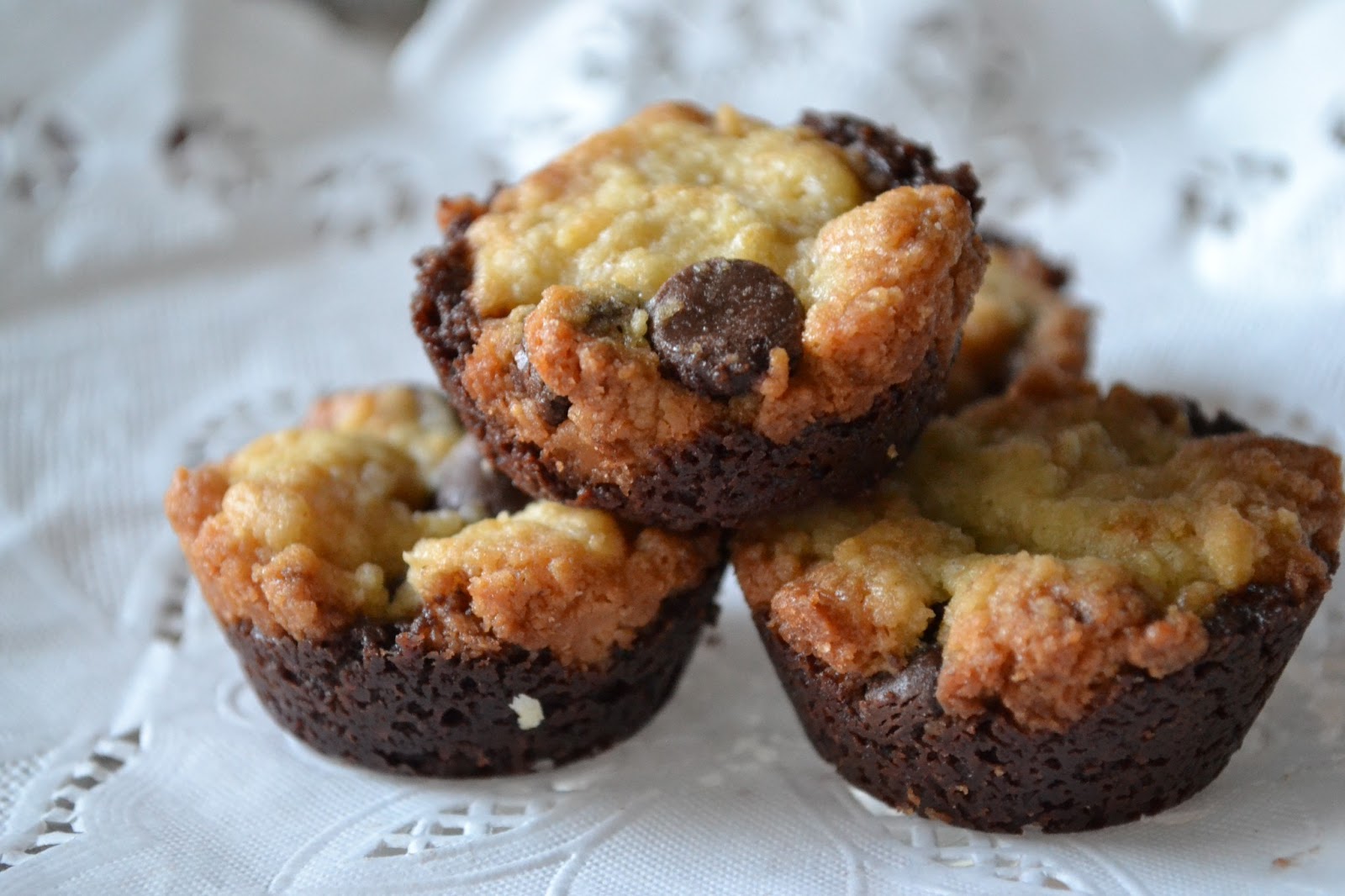 Krumbli Chocolate Chip Cookie Brownie Bites