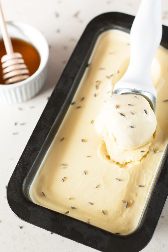 Lavender Honey Ice Cream + the Ultimate Ice Cream Sundae Giveaway!
