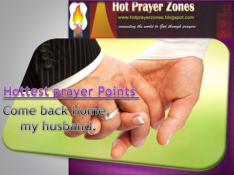 Prayer for my husband to come back home