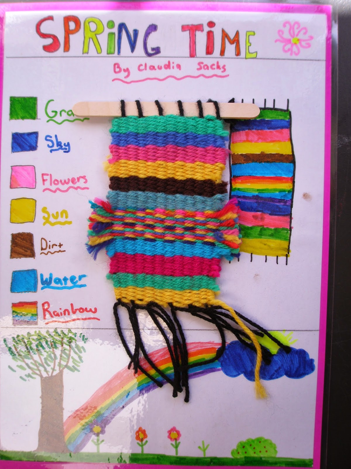 Elwood Primary Art Textiles Year 3 Weaving