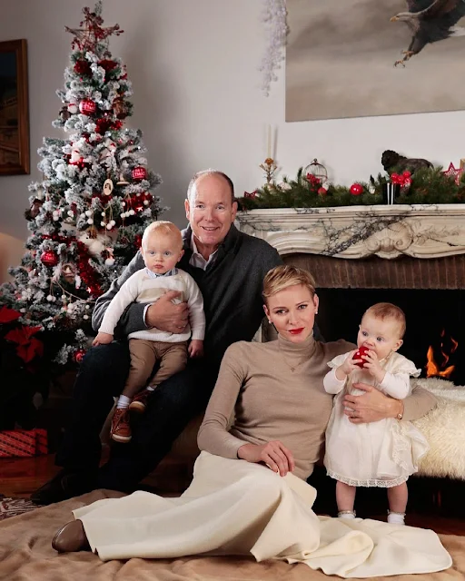 Prince Albert of Monaco and Princess Charlene, twins Princess Gabriella and Prince Jacques