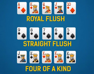 3 Urutan Kartu Poker Tertinggi