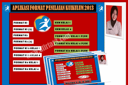 Format Aplikasi Evaluasi Kurikulum 2013 Kelas 1 & 4 Sd Revisi Terbaru