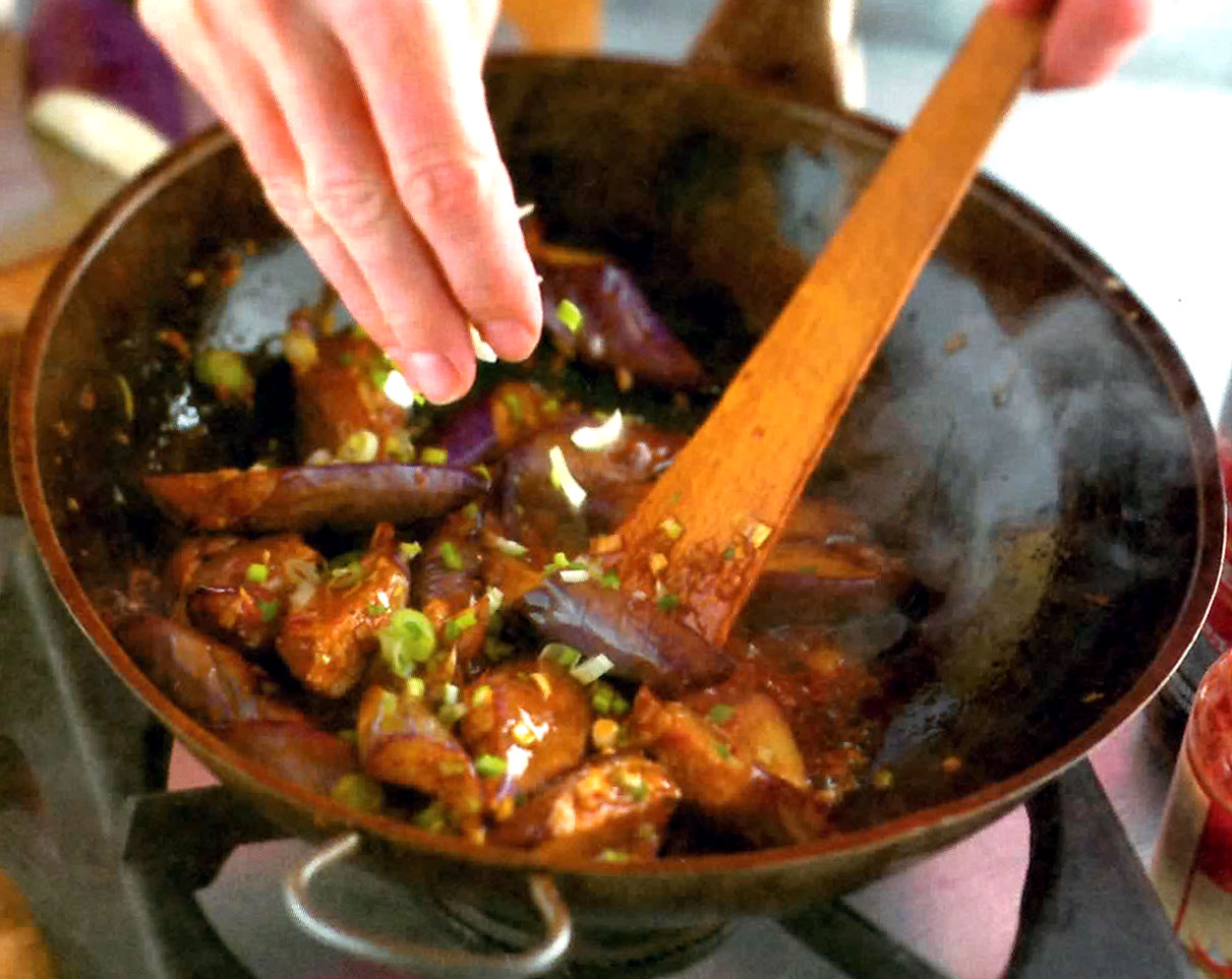 Recipes Blog Szechuan Fried Aubergine Recipe