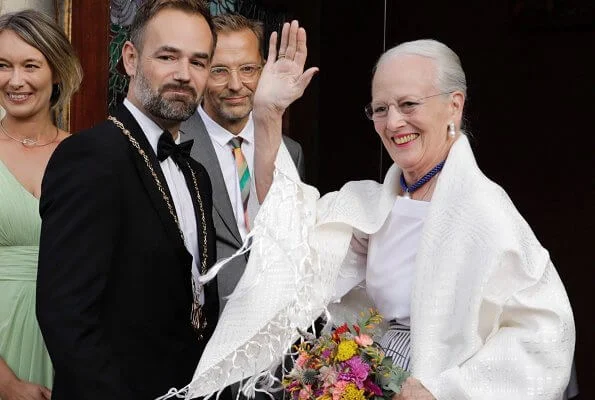 Queen Margrethe II of Denmark attended the opening gala of Aarhus Festival