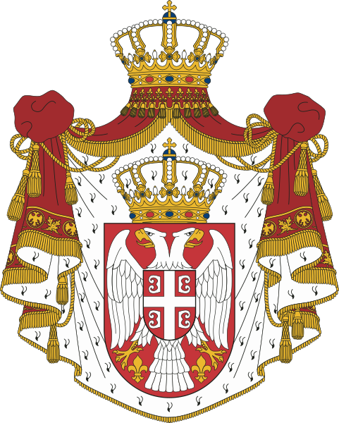 Lambang negara Serbia