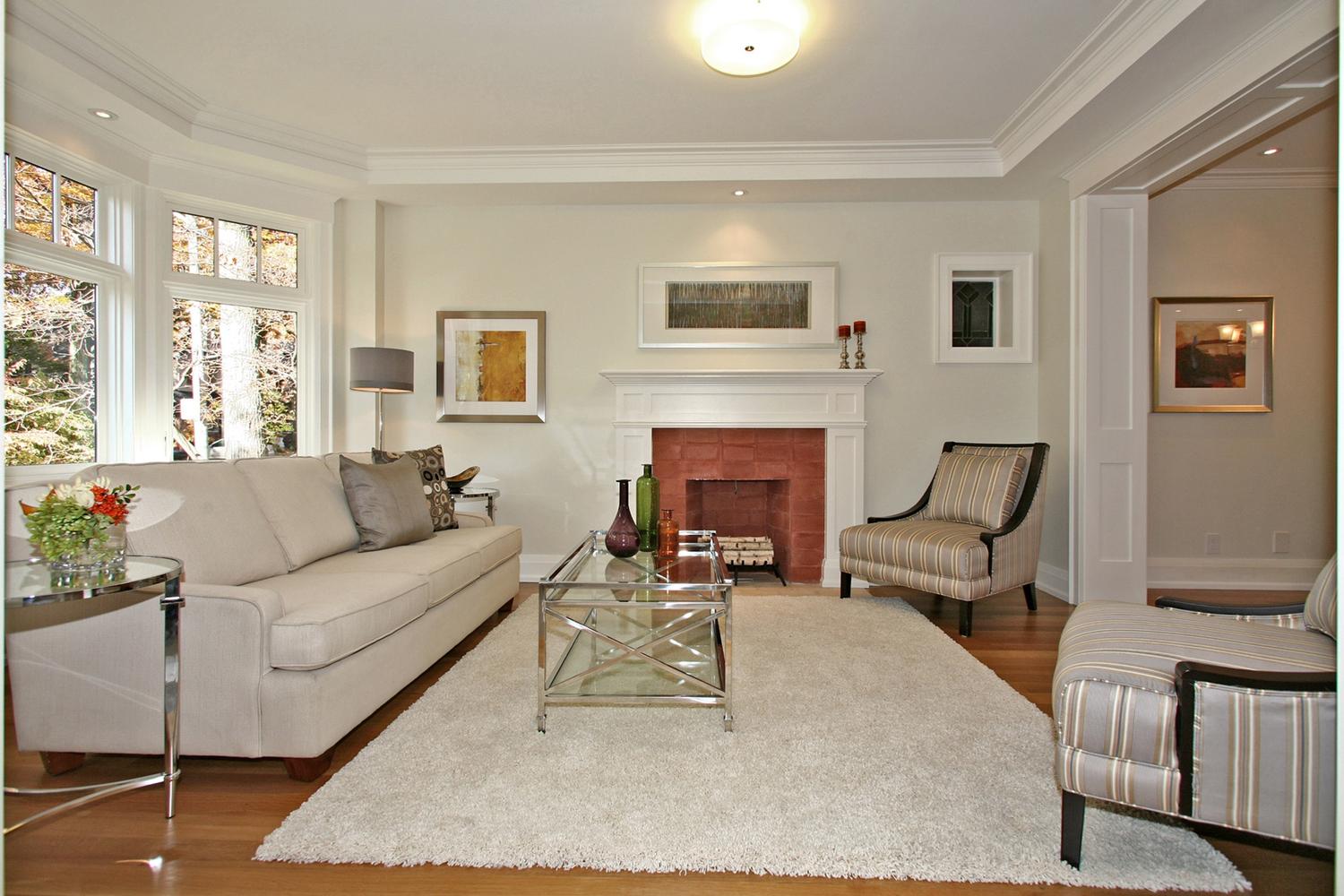 Much How to decorate a large living room Living Room Dining Area