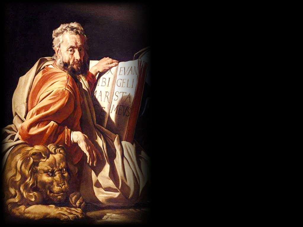 Holy Mass images... Saint Mark the Evangelist