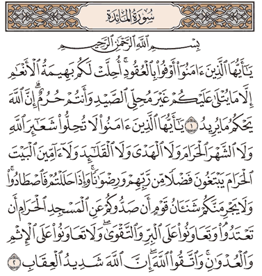 Tafsir Surat Al-Maidah Ayat 1, 2, 3, 4, 5 | Tafsir Jalalain Indonesia