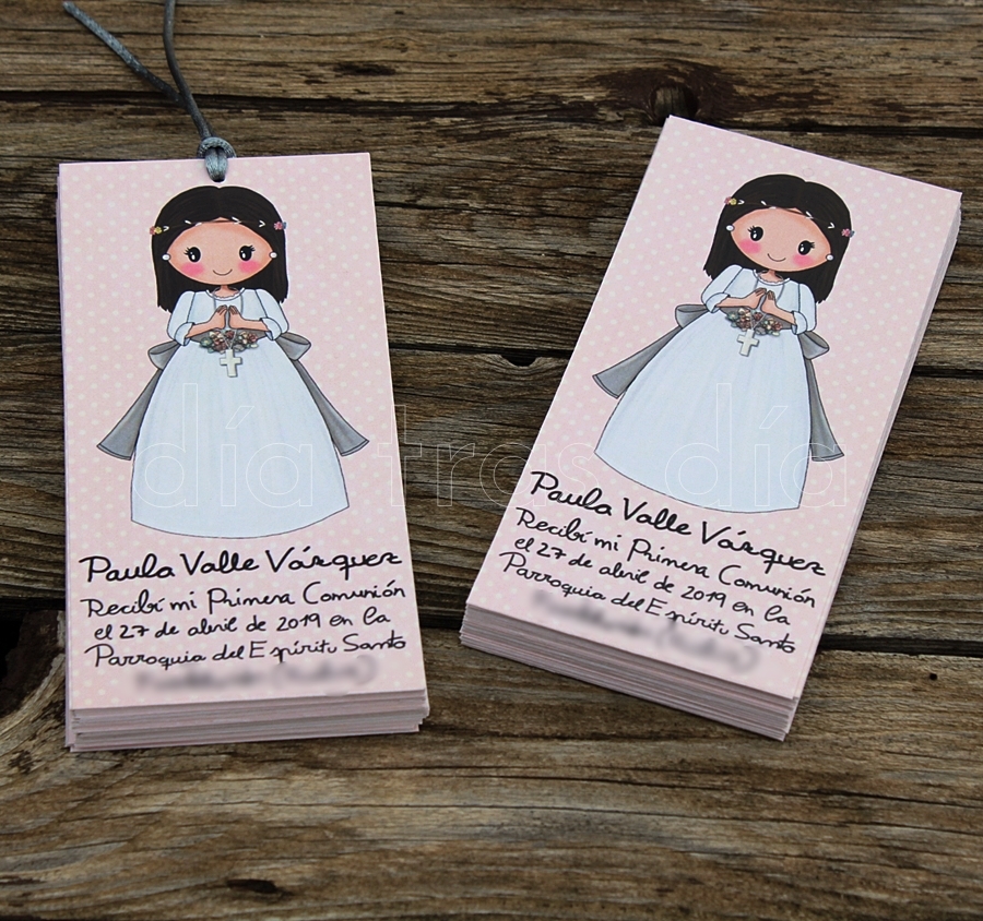 Detalles personalizados Primera Comunión