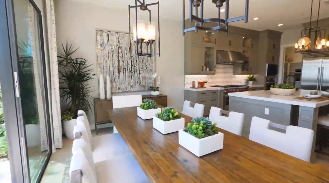 33 Interior Design Photos vs. Toll Brothers Porter Ranch, CA Harwood Model Home Tour