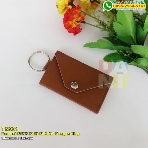 Dompet STNK Kulit Sintetis Dengan Ring Dompet STNK Kulit Sintetis Dengan Ring