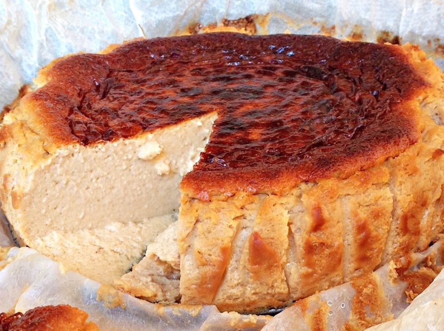 TARTA DE QUESO LIGERA CON THERMOMIX