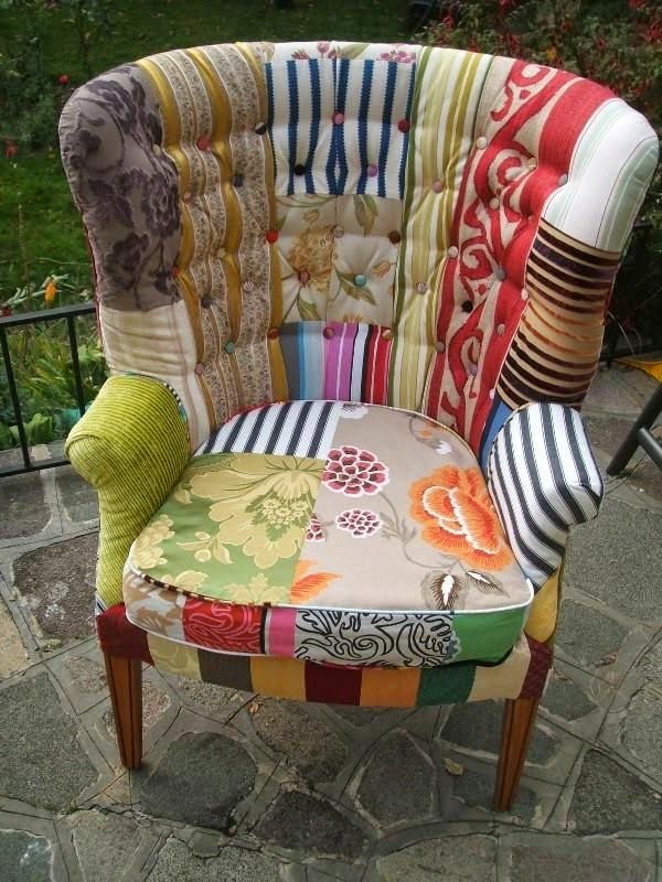 Beautiful Patchwork Chair examples