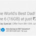 16GB iPhone 6 available at Rs. 21,999 on Flipkart in Father's day offer