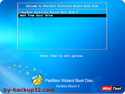 اسطوانة مينى تول بارتشن ويزارد 9 لتقسيم وادارة الهارد من خارج الويندوز | MiniTool Partition Wizard 9