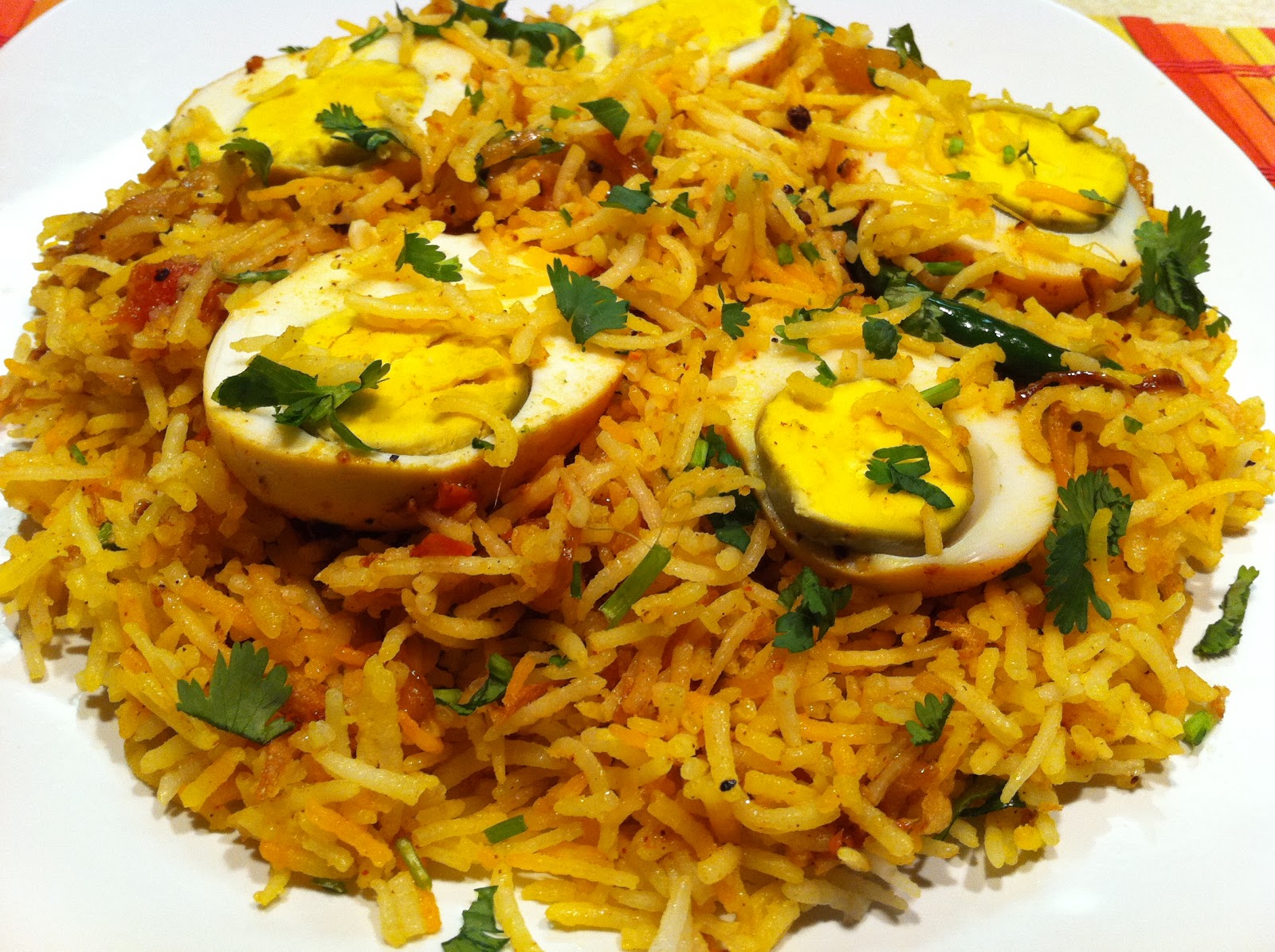 Subhra's Kitchen Egg Biryani