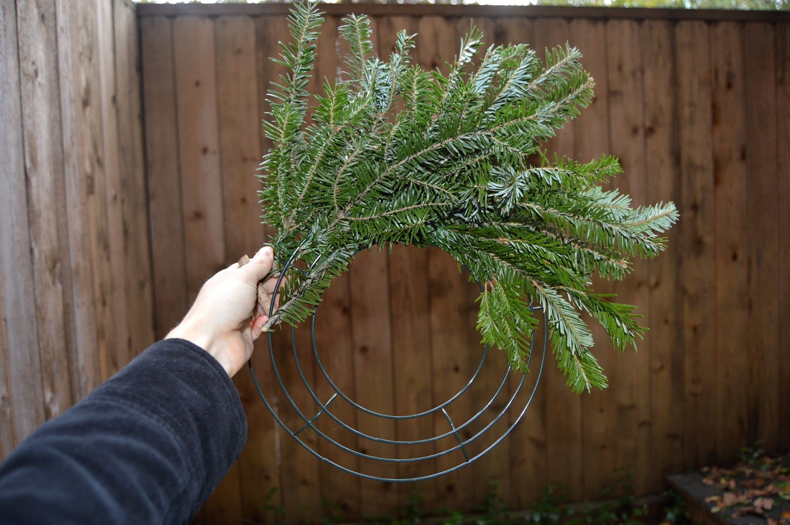 Such Stuff How to Make a Fresh Bough Wreath (Tutorial)