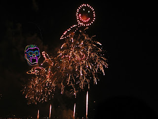 Mi calavera: ¡Fuegos Artificiales!