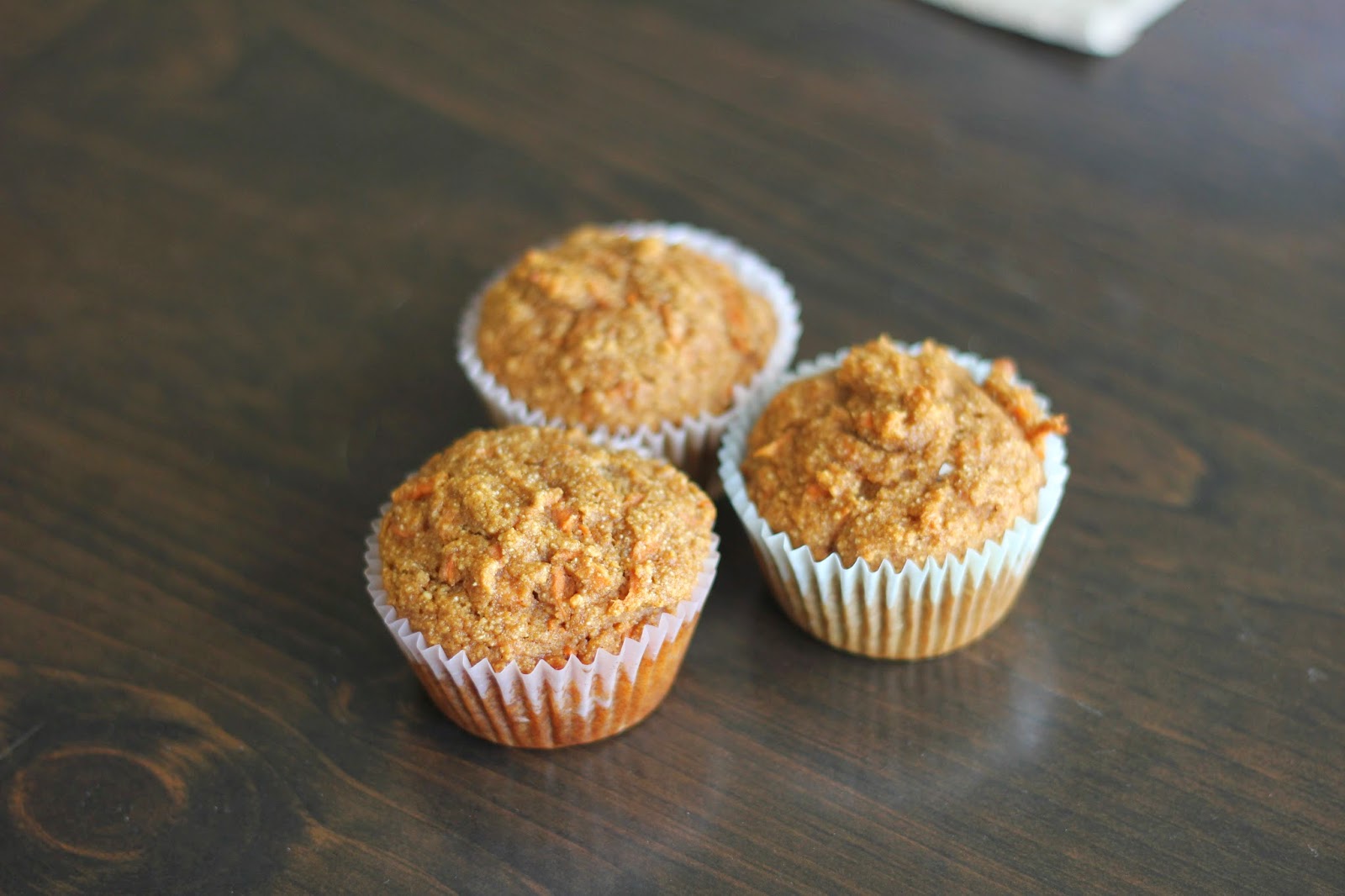 Baking For Boys Healthy Applesauce Carrot Muffins