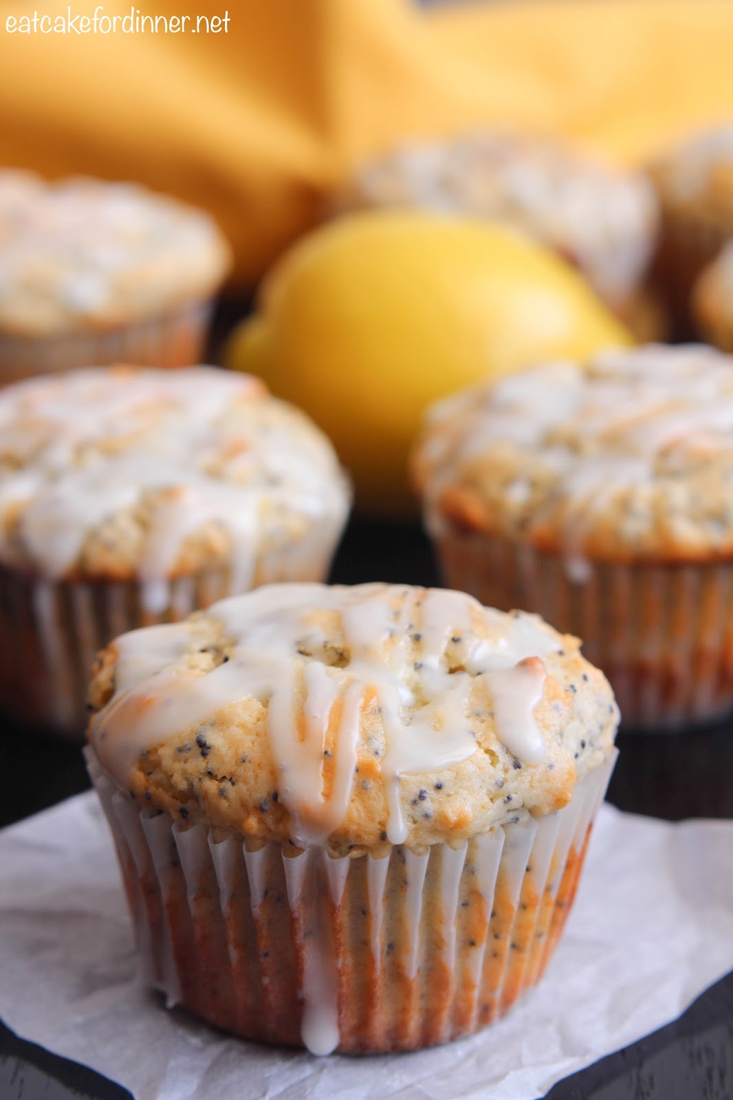Eat Cake For Dinner Lemon Poppy Seed Muffins
