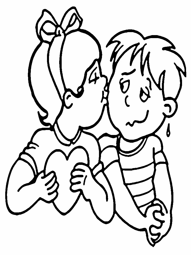 valentines coloring pages for kids - photo #20