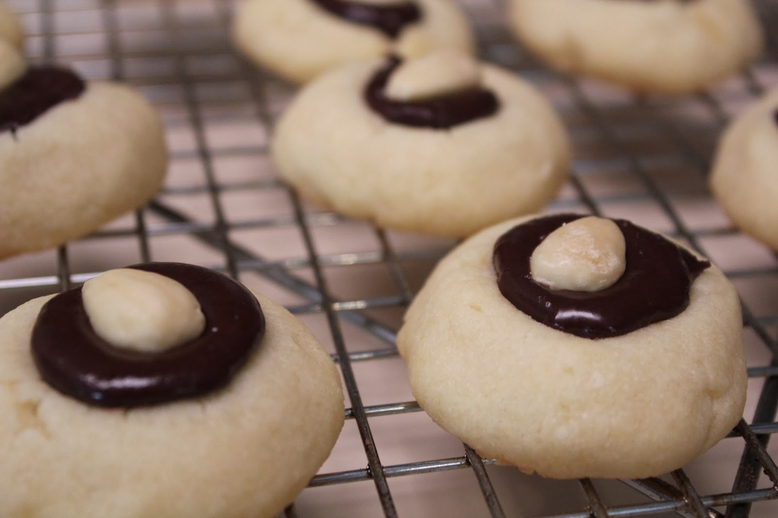 Sisters Luv 2 Cook Brown Eyed Susan Thumbprint Cookies