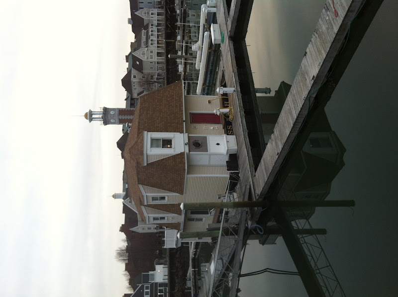 A Huge Houseboat/Floating Home Spotted in Quincy, MA