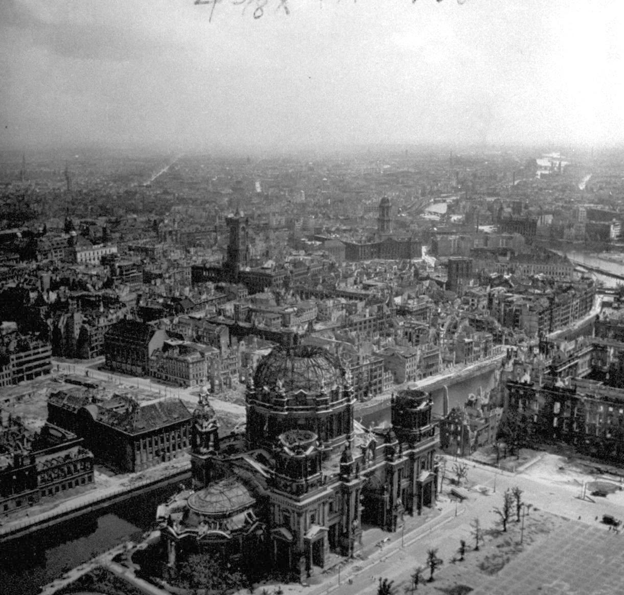 Statisticians calculated that for every inhabitant of Berlin there were nearly 30 cubic meters of rubble.
