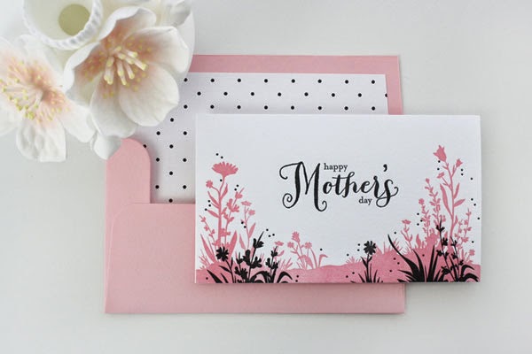 letterpress mothers day card ideas