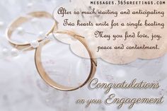engagement wishes