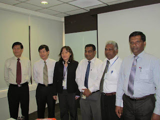 Sri Lanka Education Ministry Officials visits STEi institute in Singapore