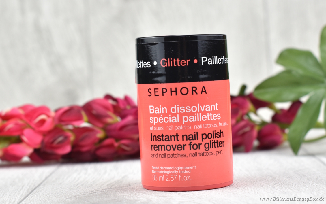 Sephora - Instant Nail Polish Remover for Glitter