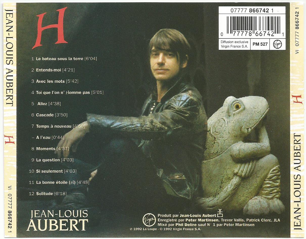 Jean Louis Aubert Une Page De Tournée CD-BOX-017: Jean-Louis Aubert