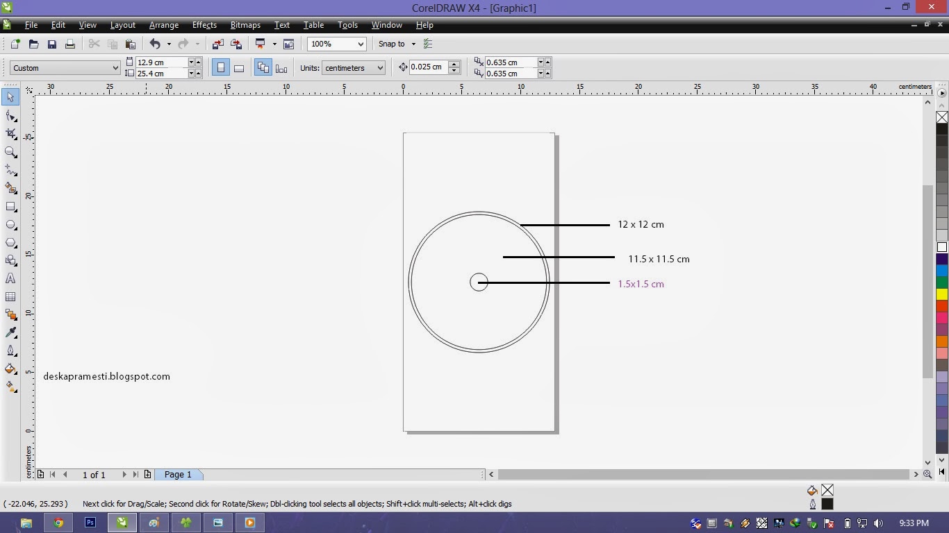 Cara Membuat CD/DVD Label dengan Corel Draw X4 THROUGH